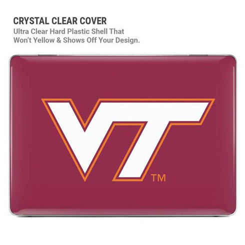 Virginia Tech University Maroon MacBook Air 15in (2023-2025) Case plus Skin